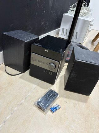 Minicadena LG Negra