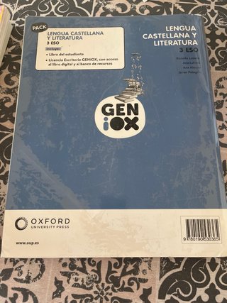 Lengua castellana y literatura Geniox