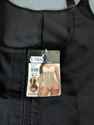 Faja Colombiana Moldeadora Negra
