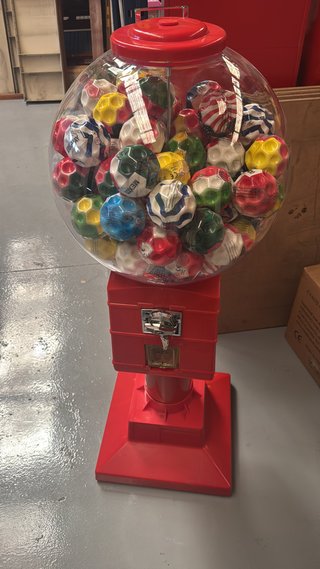 Máquina de bolas Nilo 90mm nueva
