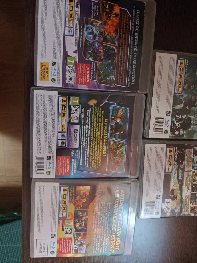 Pack 5 Juegos Ratchet & Clank PS3