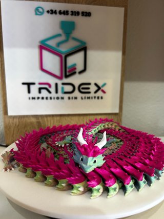 Serpiente Flexible 3D Impresión