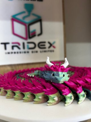 Serpiente Flexible 3D Impresión