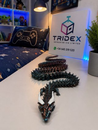 Serpiente Flexible 3D Impresión