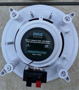 Altavoces Pyle blancos PDICBT652RD Bluetooth