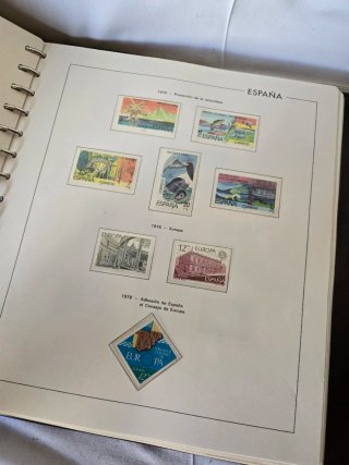 Álbum de sellos España 1978