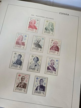 Álbum de sellos España 1978