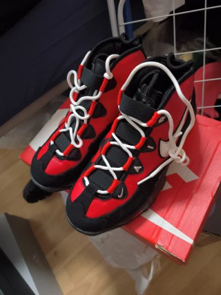 Nike Air More Uptempo Rojo/Negro