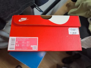 Nike Air More Uptempo Rojo/Negro
