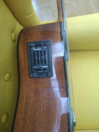 Fender DG-20CE NAT Electroacústica Regalo funda
