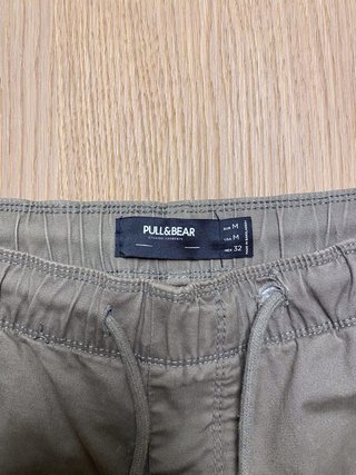 Pantalón Cargo Bull & Bear Verde Talla M
