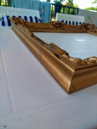 Marco dorado 80x69