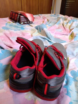 Zapatos Seguridad Be Work T39 Gris/Rojo
