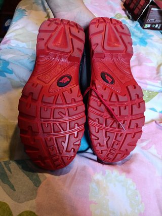 Zapatos Seguridad Be Work T39 Gris/Rojo