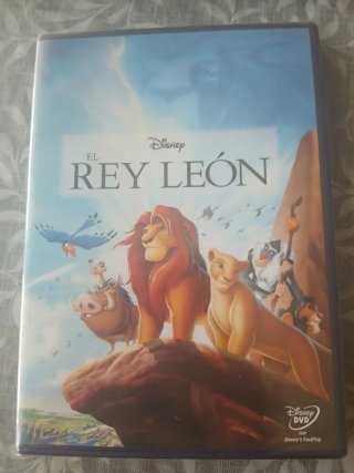 DVD El Rey León Disney (Español)