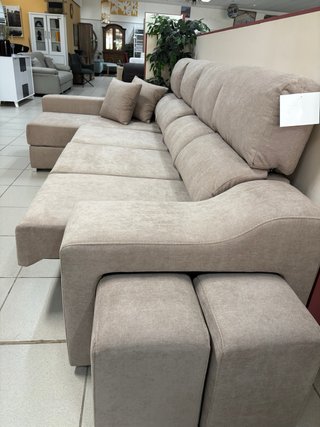 Sofá modular 3 plazas + chaise longue