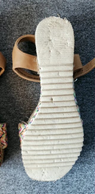 Sandalias cuña Refresh Talla 37 Multicolor