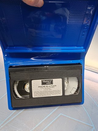 película en VHS, Pauline En La Playa (Eric Rohmer,1983)- caja grande