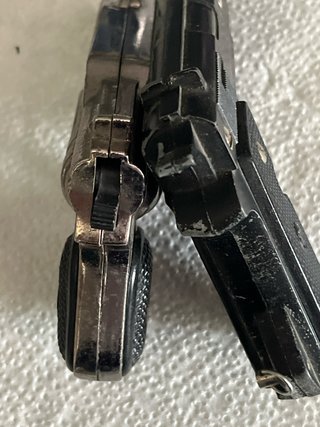 Coppia accendini vintage  pistola non funzionanti