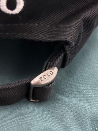 Gorra Polo Ralph Lauren Negra con Logo Blanco