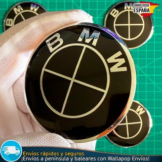 Emblemas BMW 60mm x4 Tapacubos Buje Centro Llantas