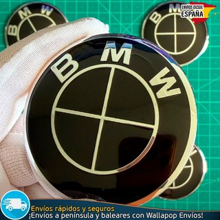Emblemas BMW 60mm x4 Tapacubos Buje Centro Llantas