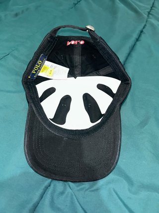 Gorra Polo Ralph Lauren Negra con Logo Rojo