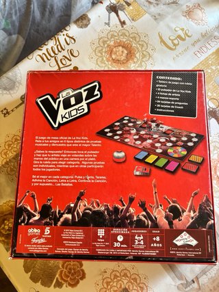 Juego de mesa La Voz Kids