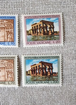 Serie francobolli Poste Vaticane