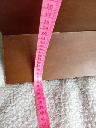 Revistero de madera vintage