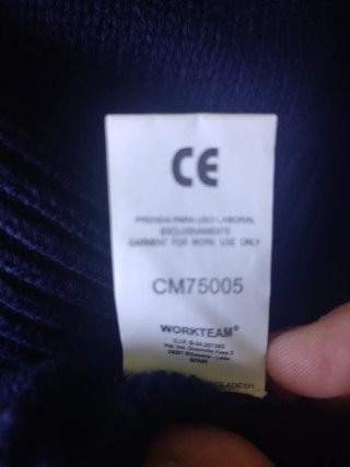 Jersey de trabajo