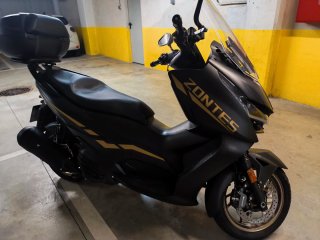 Zontes 125d Scooter Negra