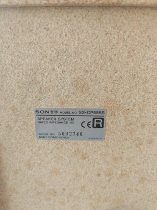 Coppia Casse Sony SS-CP555S (6 Ohm)