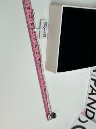 Pulsera Pandora Plata Trenzada 17 centímetros ale