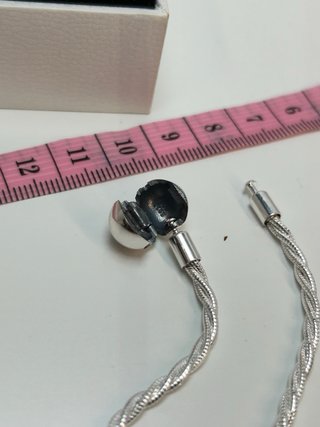 Pulsera Pandora Plata Trenzada 17 centímetros ale