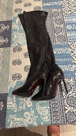 Botas altas Gianni Renzi Couture negras