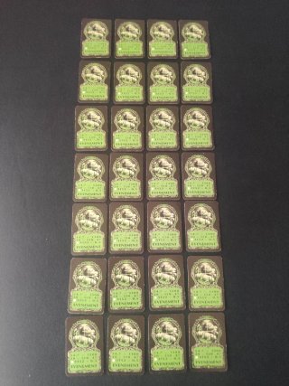 28 cartes d'événement Jeu complet