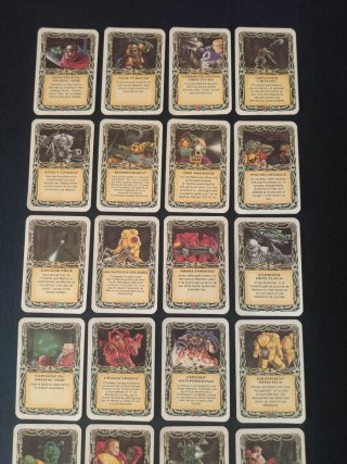 28 cartes d'événement Jeu complet