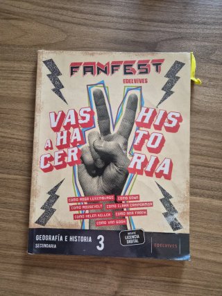 Geografía e Historia 3 ESO Fanfest Edelvives
