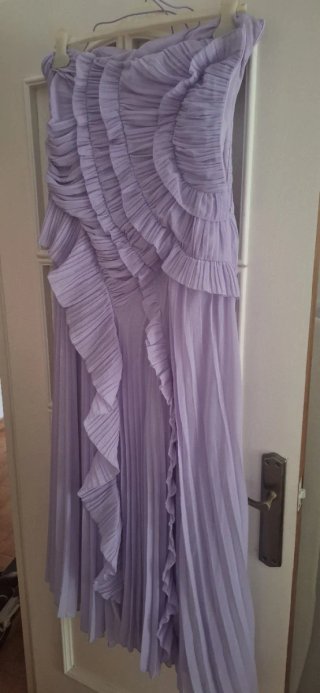 Vestido evento lila sin estrenar talla M