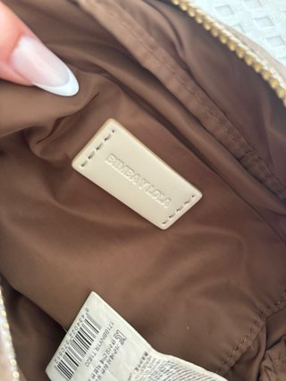Bolso Bimba y Lola Marrón y Dorado