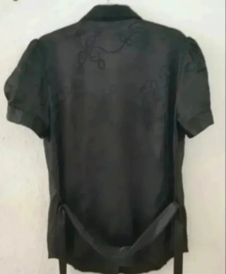 Camisa Verano Elegante Negra