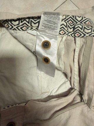 Pantaloni Jack & Jones Uomo Lino Beige Tg 50