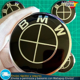 Emblema BMW 60mm Tapacubos Tapas Centro Llantas