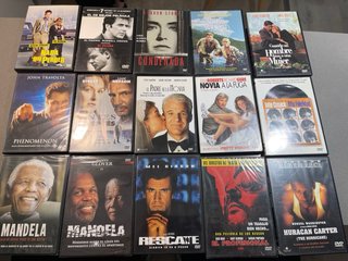 Lote 24 Películas DVD Grandes Estrellas