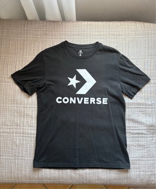 Camiseta Converse Negra Talla S