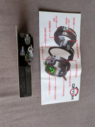 Visor Shrewd Optium 40mm sin lente