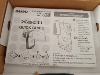 Videocámara Sanyo Sumergible