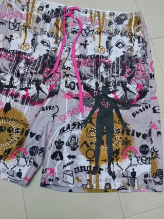 Pantaloncini uomo fantasia grafica
