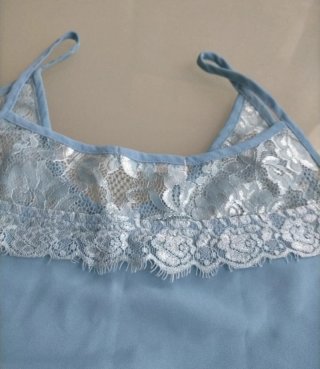 Camiseta Verano Encaje Talla Única
